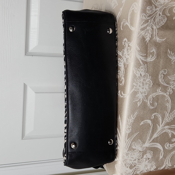 Coach Legacy Haley satchel donegal print purse carryall bag convertible - Picture 14 of 16